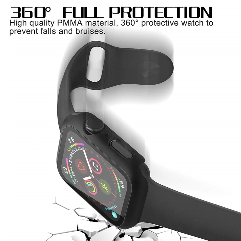 Miếng dán cường lực cao cấp bảo vệ màn hình đồng hồ Apple Watch 44mm 40mm SE 6 5 4 3 6 5 38mm 42mm