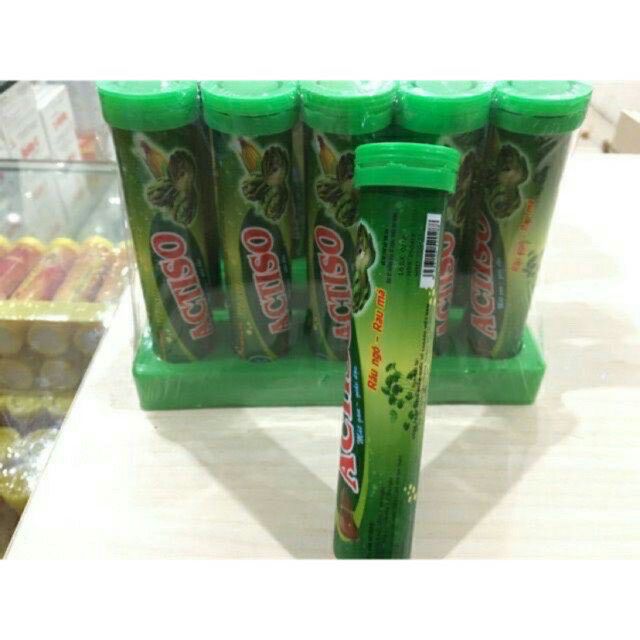 Viên sủi uống Actiso Râu ngô rau má Đại Y (tuýp 20 viên) | BigBuy360 - bigbuy360.vn