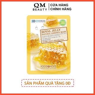 Quà tặng - Mặt nạ 3D Foodaholic Royal Jelly Natural Essence Mask Hàn Quốc