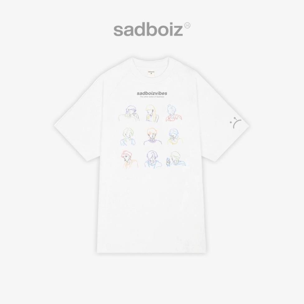 Áo thun SADBOIZ SADBOIZVIBES TOSS WHITE ⚡