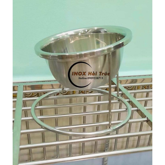 TÔ CHÉN INOX CHO CHÓ MÈO - BÁT ĂN TREO CHUỒNG - CHÉN TREO LỒNG - CHÂN ĐẾ CHỐNG ĐỔ TÔ INOX