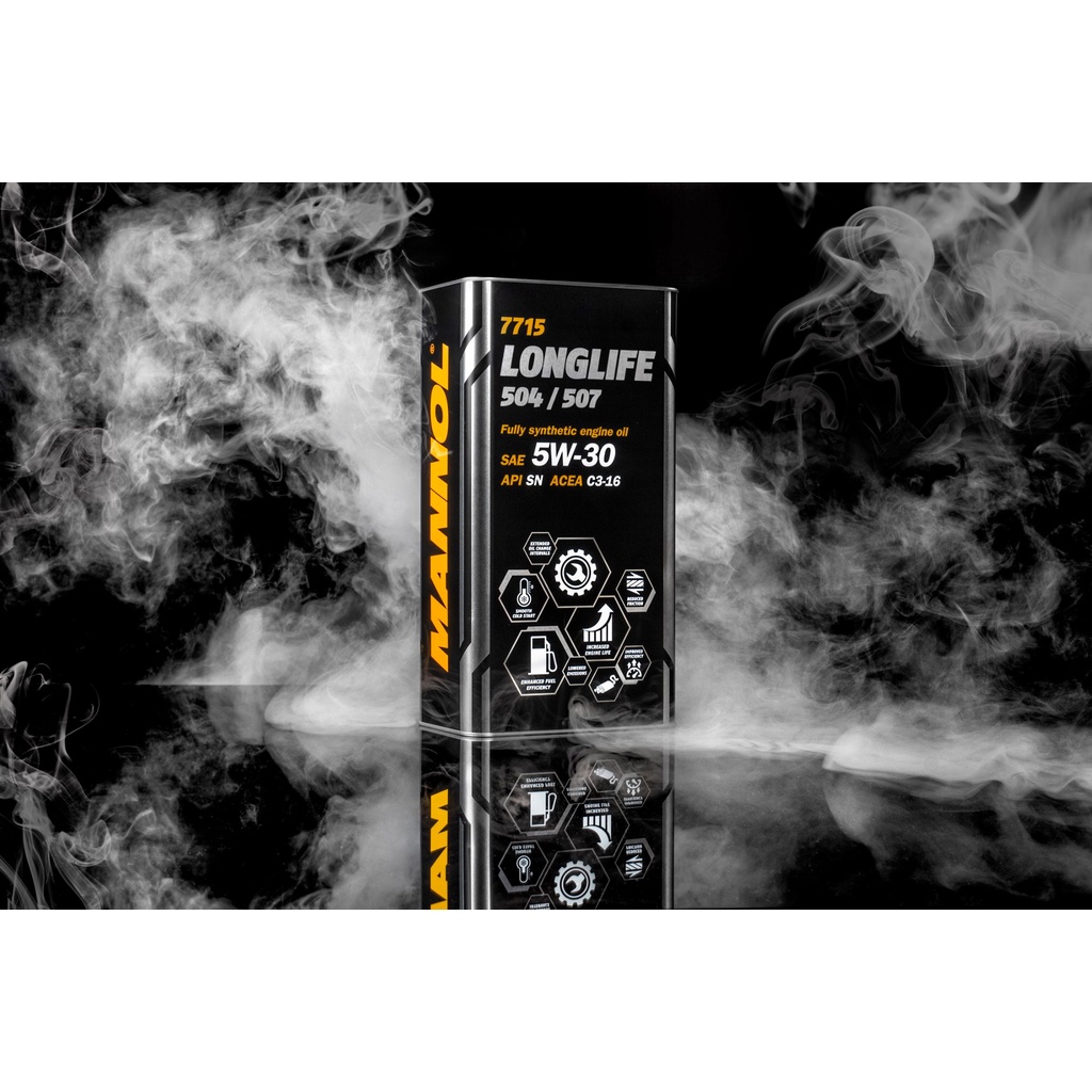 Nhớt Oto Cao Cấp Máy Xăng & Dầu - MANNOL Longlife 504/507 7715