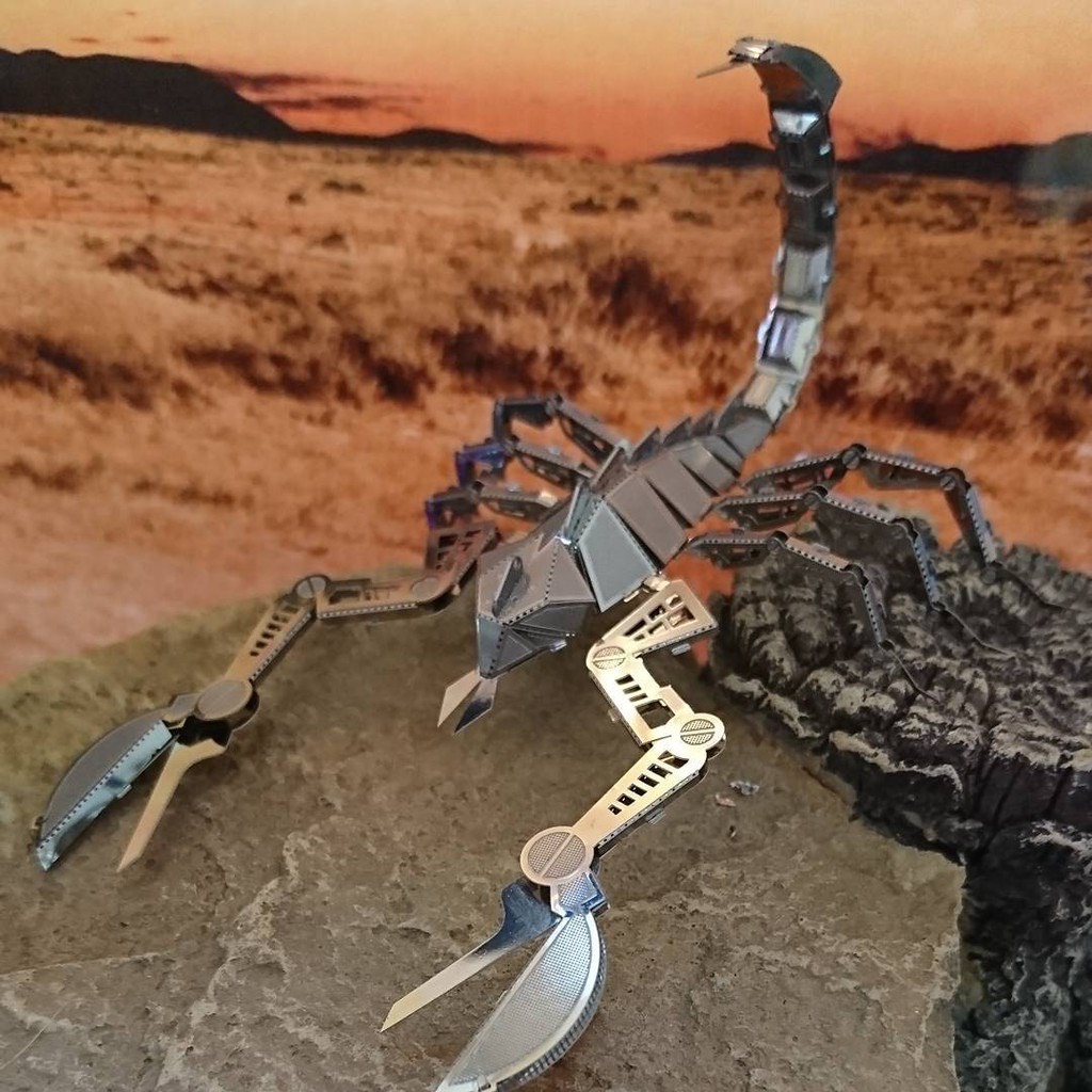 Mô hình 3D kim loại lắp ráp Bọ cạp Scorpion [Chưa lắp]