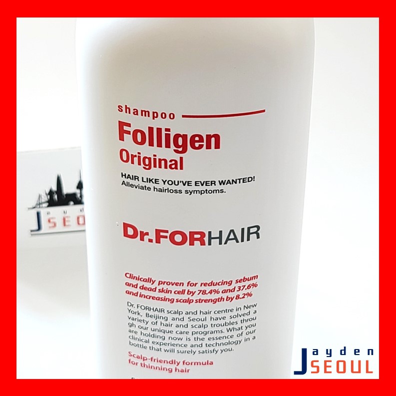 Shampoo - Folligen Original (chăm sóc tóc rụng) / Phyto Therapy (chăm sóc da đầu nhạy cảm) / Folligen Silk (Chăm sóc da đầu hư tổn và tóc và rụng) / Folligen Anti-Dandruff(500ml / 70ml)