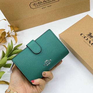 VÍ COACH MEDIUM 11484-53436( nhiều màu)