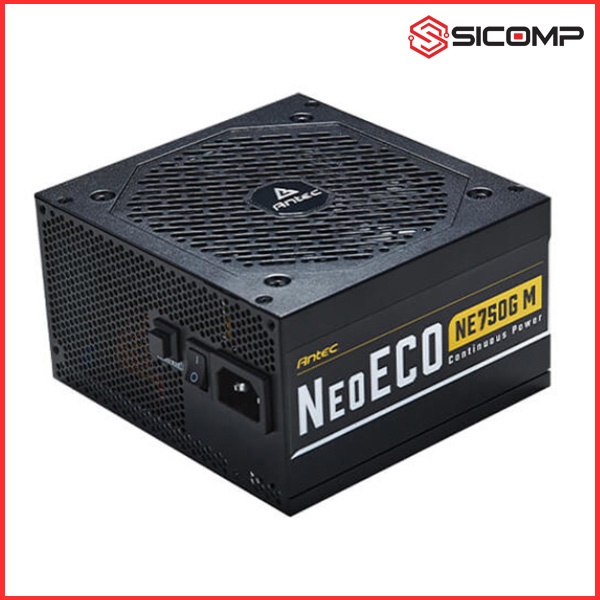 Nguồn Máy Tính Antec NEO ECO NE750G M 80 Plus Gold – 750W Modular, new, bảo hành 36 tháng