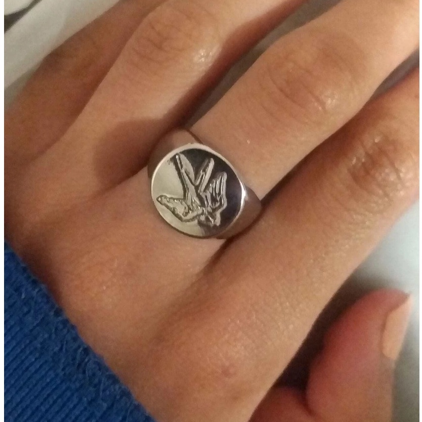 Nhẫn Đôi Hình Chú Chim Thời Trang Cá Tính