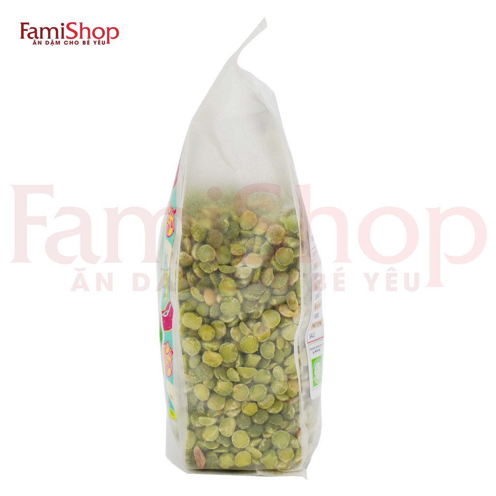 FamiShop Đậu hà lan hữu cơ đã tách hạt Sottolestelle 400g