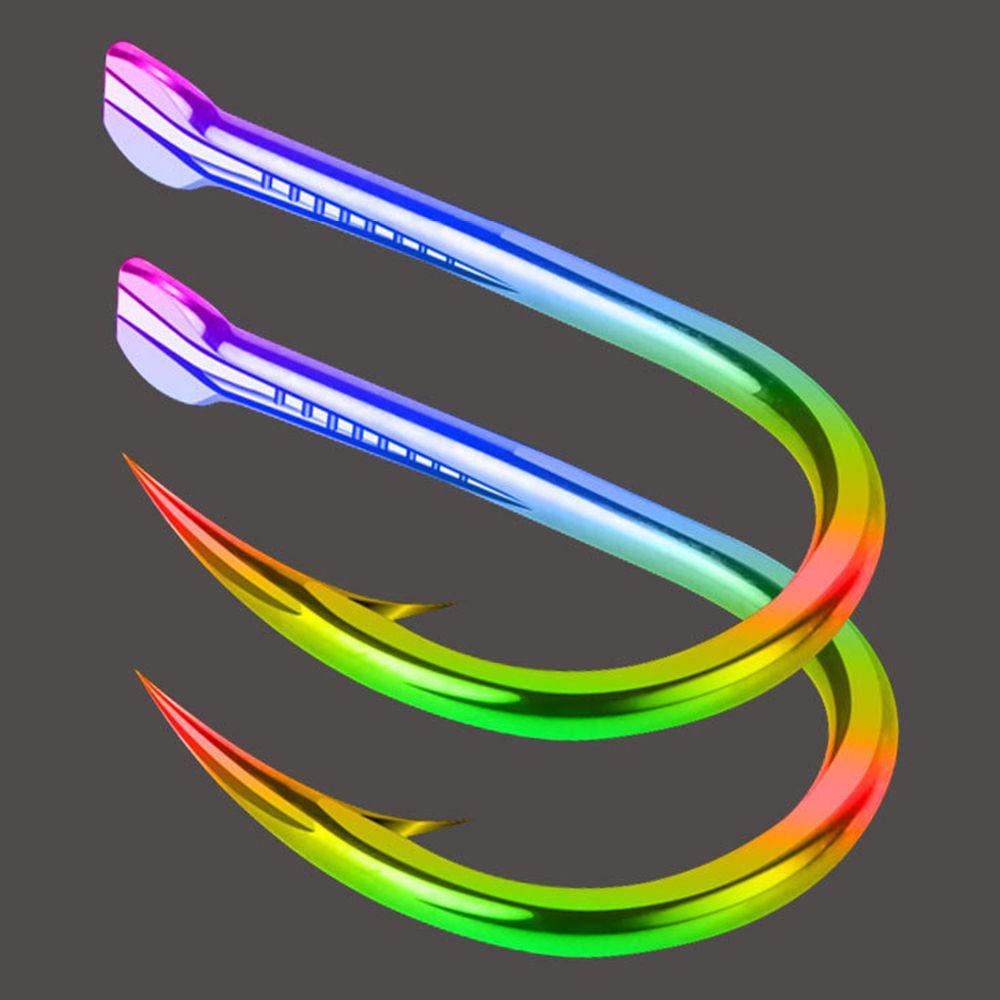 Myrongvn 30 Cái Móc Câu Cá 1-5# Hộp Đựng Dụng Cụ Câu Cá Bằng Thép Vonfram Chất Lượng Cao