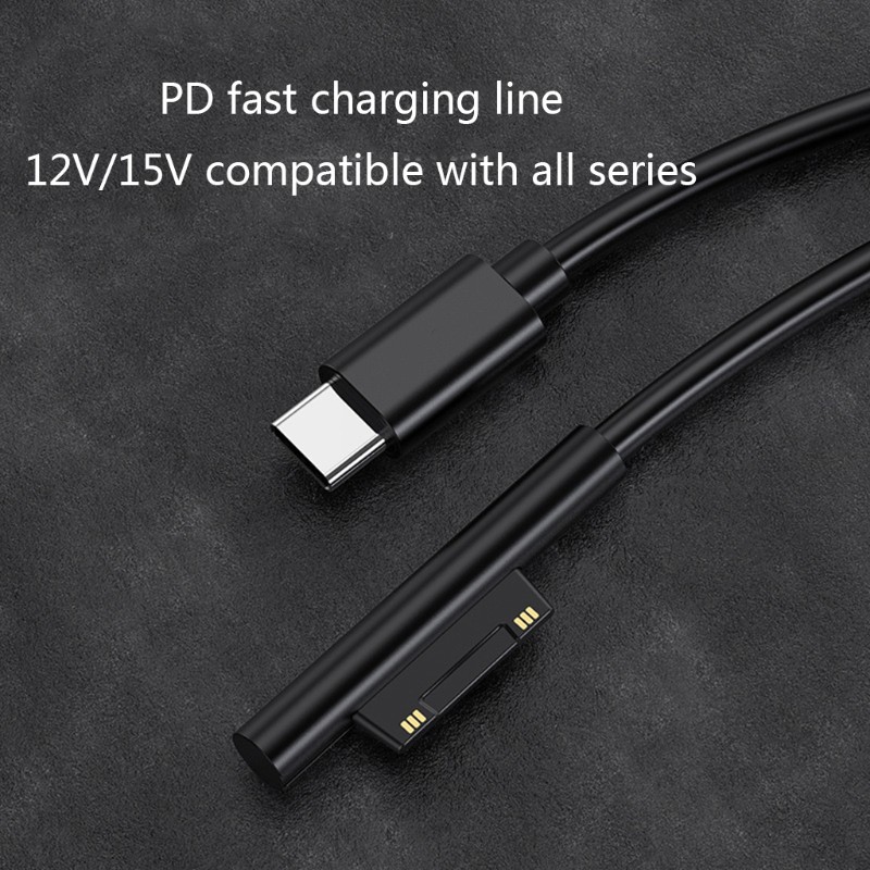 Cáp Sạc Usb C Cho Máy Surface Pro 7 / 6 / 54 / 3