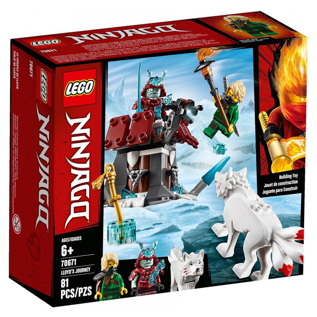 LEGO NINJAGO - 70671 Cuộc Chạm Trán Giữa Lloyd Và Samurai Băng