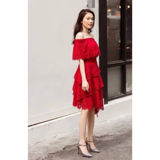 (Nhập mã NTAM219k để được giảm còn 219k + FS) HYORI - ĐẦM TRỄ VAI XẾP TẦNG