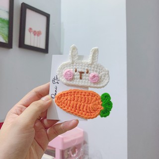 Kẹp tóc len đan tay cute | MADE BY DANI