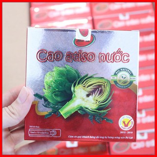 Cao Atiso nước Thanh Uyên Đà Lạt thanh nhiệt, giải độc gan-10 tuyp x 10 ml Artichoke - 아티 초크 10ml × 10개