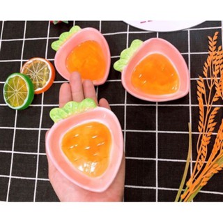 [HOT] Bát ăn dặm cà rốt mini