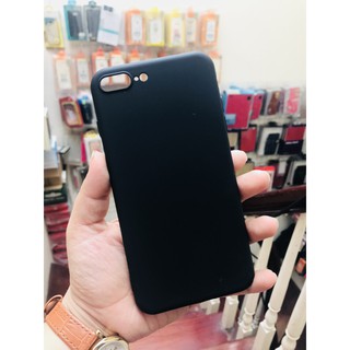 Ốp lưng silicon cho Iphone 7/8 plus dẻo đen cao cấp