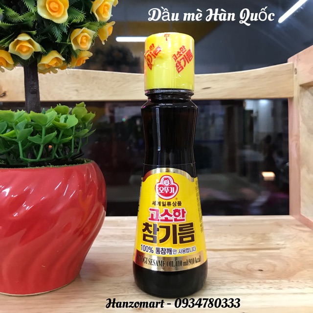 Dầu mè Hàn Quốc cao cấp cho bé ăn dặm