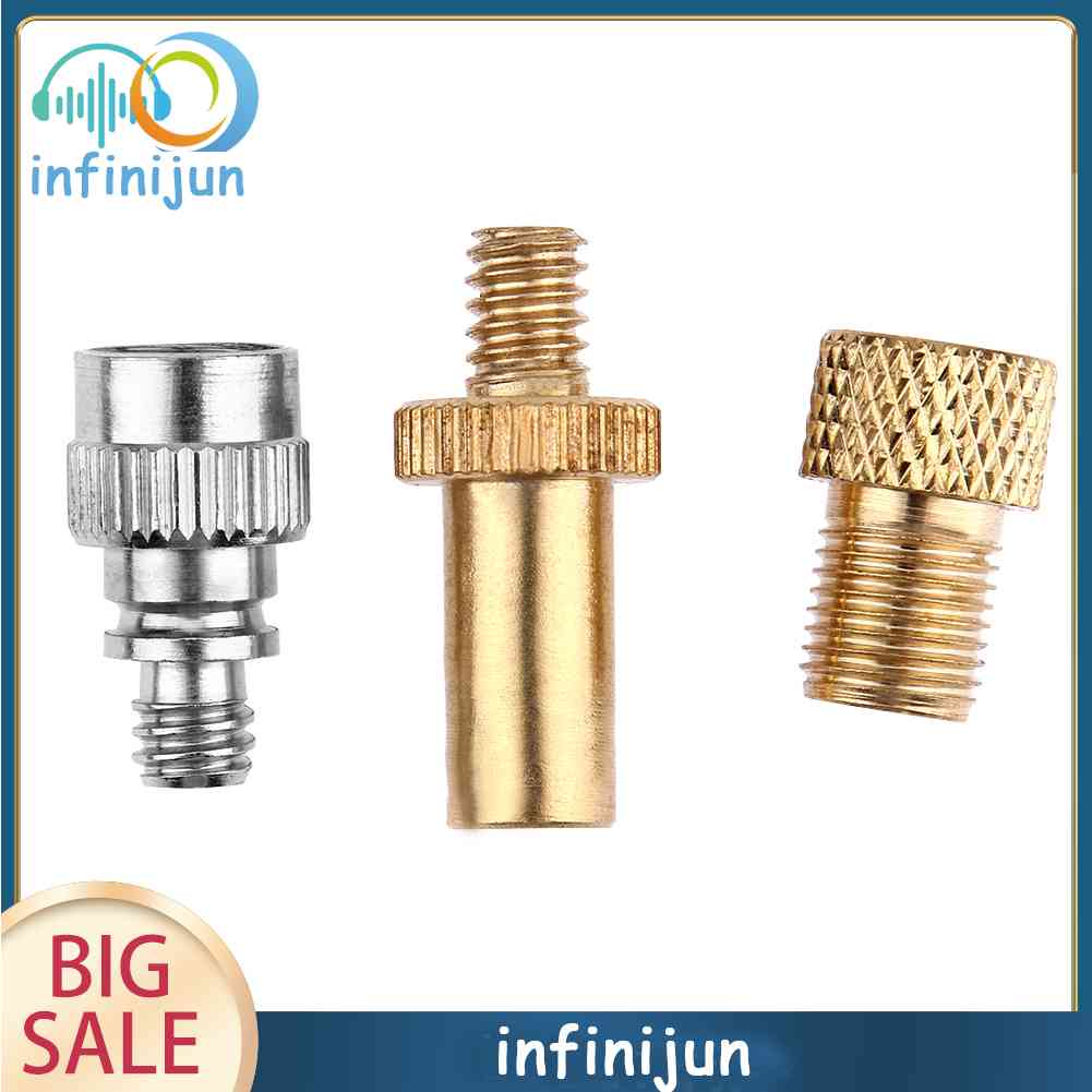 Bộ Chuyển Đổi Van Presta Sang Schrader + Ống Nối Van Presta Cho Xe Đạp