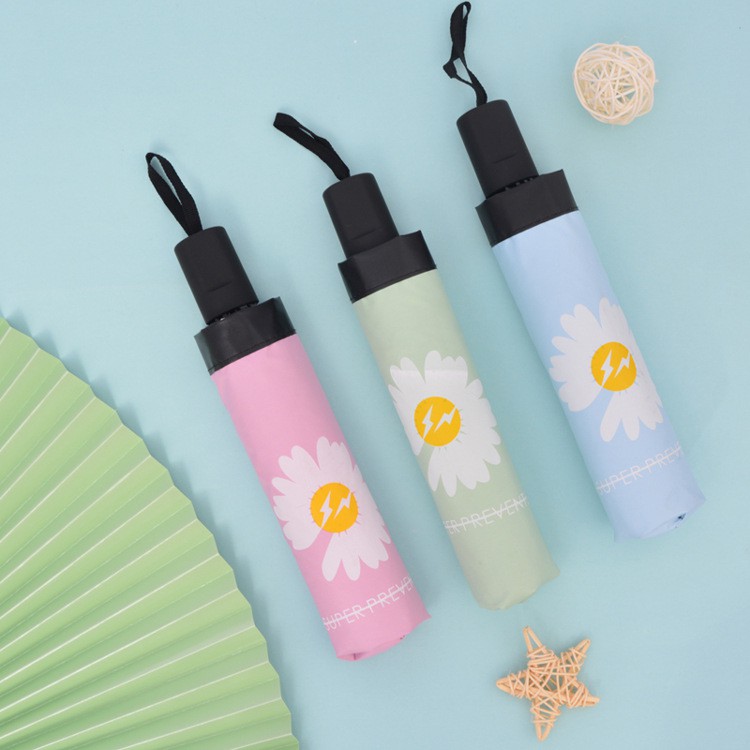 Ô Dù Hoa Cúc Chống Tia UV - Dù Cúc Họa Mi GD 5 Màu