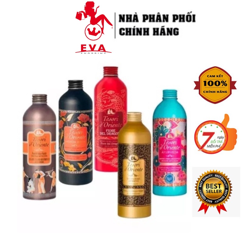 Sữa Tắm Xích Nước Hoa Ý Tesori D’Oriente Sữa tắm trắng da hương nước hoa quyến rũ 500 ml