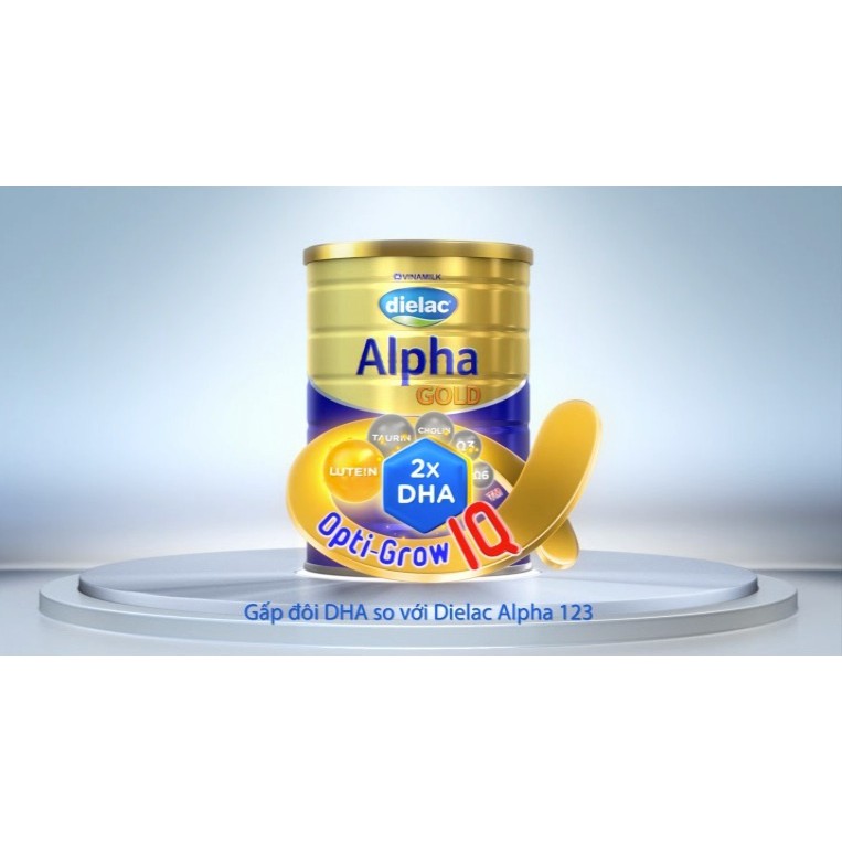 Sữa Vinamilk alpha gold số 1 900gr (cho trẻ 0-6 tháng tuổi)