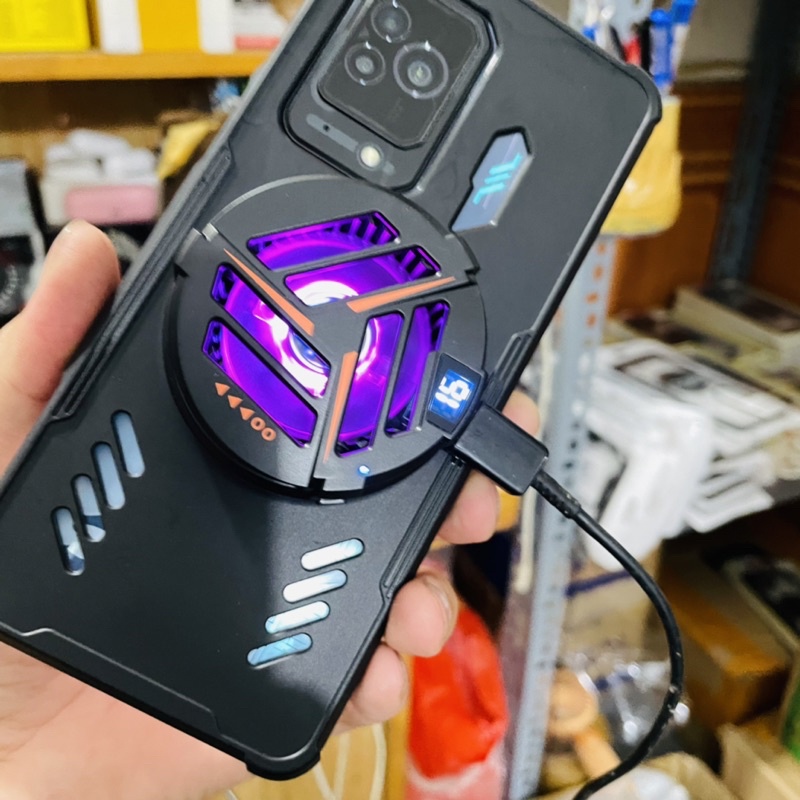 Ốp Lưng Chống Sốc Kèm Tản Nhiệt  Cho Black Shark 4 / 4s pro . Chất Liệu Cao Cấp