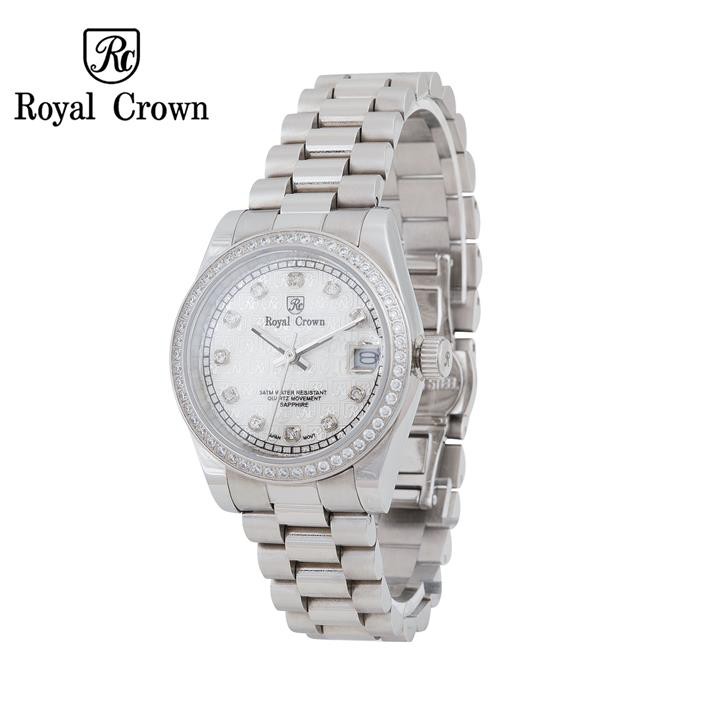 Đồng hồ nữ chính hãng Royal Crown 8703B-SS Stainless Steel Watch