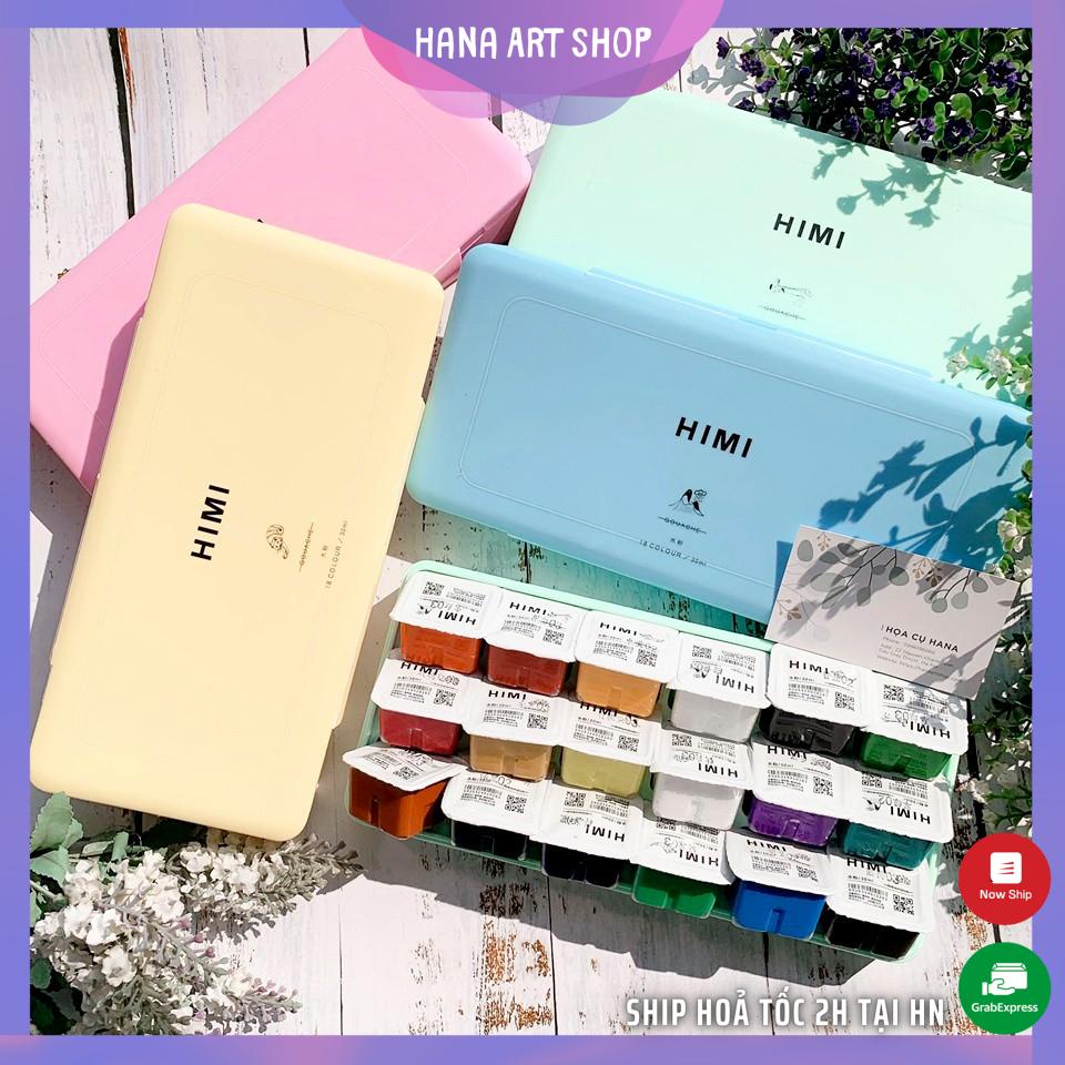 Màu Gouache Himi thạch 18 / 24 màu