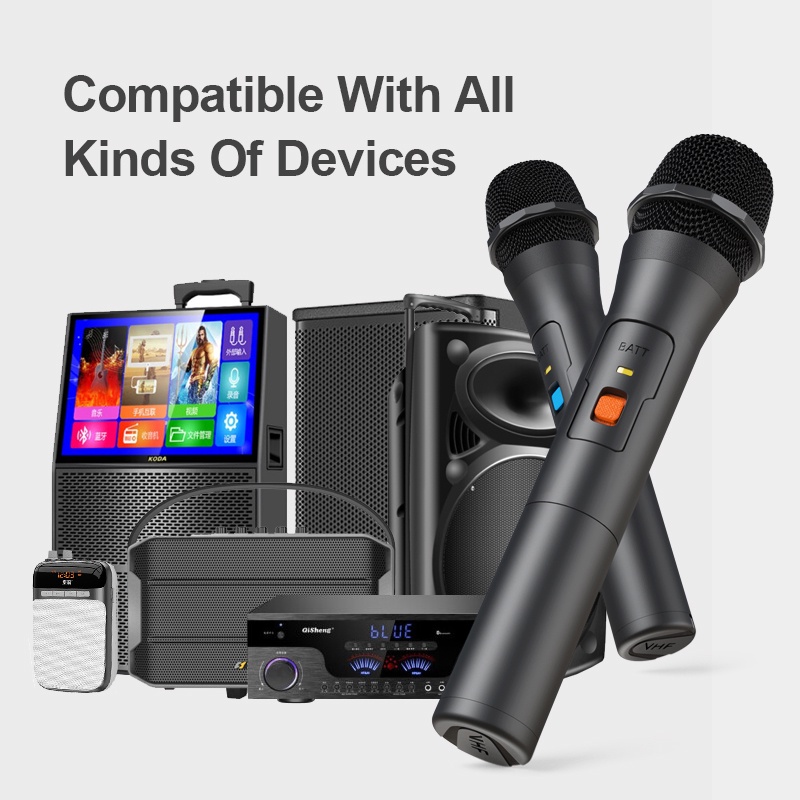 Bộ Micro Không Dây USB Thu Phát Tín Hiệu Cầm Tay Thông Minh Dành Cho TV / Karaoke