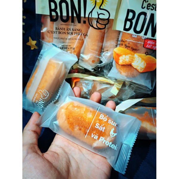 Bánh Ăn Sáng Sợi Thịt Gà/ Phô Mai C’est Bon 85g/101g