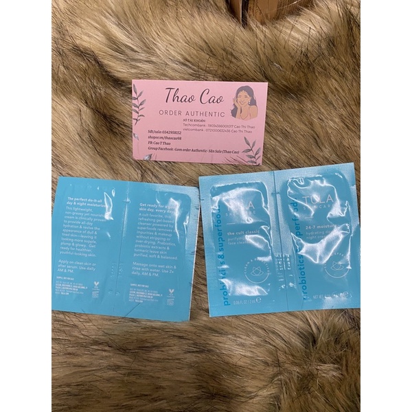 2ml*2 Kem Dưỡng Da Tula Skincare 24 - 7 Moisture Hydrating Day+ sữa rửa mặt