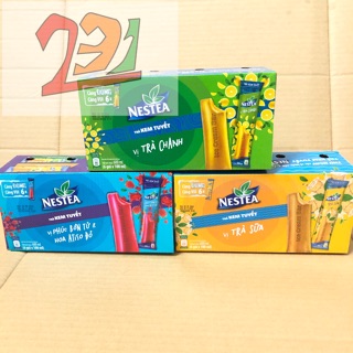 Hộp x6 Túi Kem Tuyết Nestea 3 Hương Vị