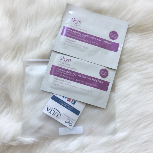 Mặt nạ Skyn Iceland's Hydro Cool Firming Face Gels