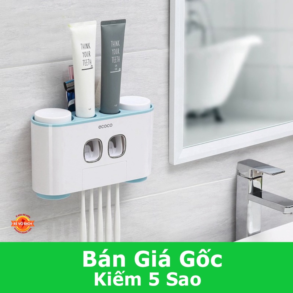Nhả Kem Đánh Răng Cao cấp ECOCO (kiêm đựng bàn chải) - Sang trọng, Tiện dụng 💖 IMP Mart