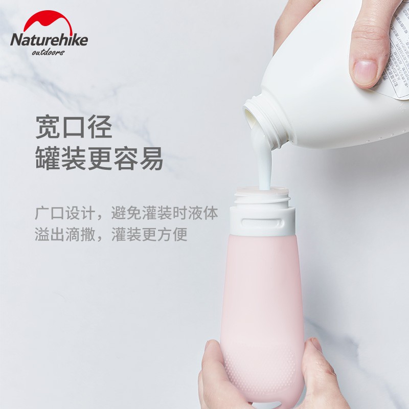 Chai Đựng Dầu Gội Sữa Tắm Bằng Silicone Chống Rò Rỉ Tiện Dụng Khi Đi Du Lịch