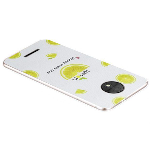 Ốp lưng silicon cho Motorola Moto C E4 E5 G5 G5S Z Z2 X4 G6 Plus M XT1662 Play hình chanh