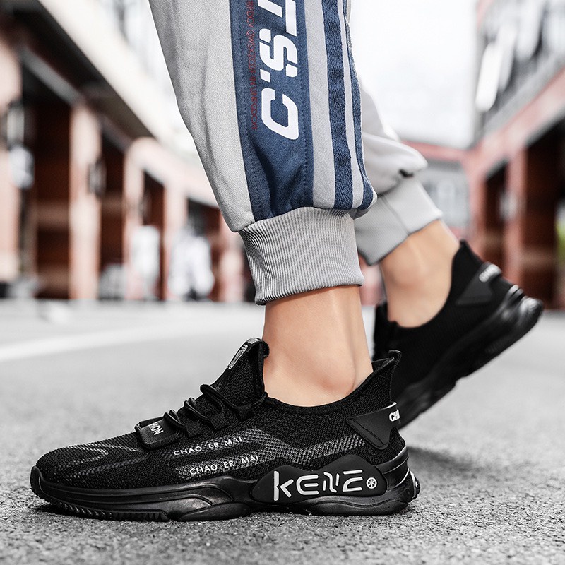 Giày nam sneaker đế mềm thoáng khí Chaokene