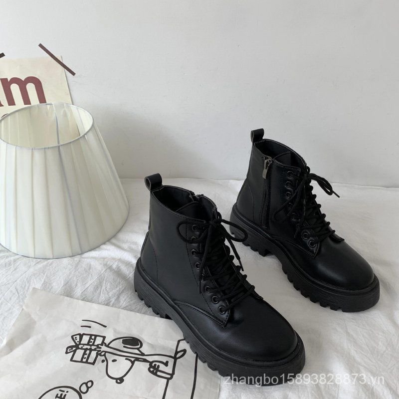 DR. MARTENS Giày Bốt Cổ Cao Thời Trang Cho Học Sinh Trong Mùa Hè 2021 Q5