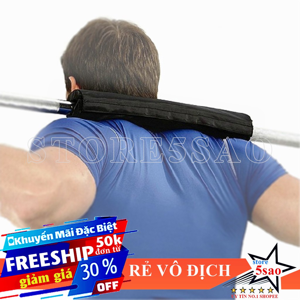 🎁 Đệm đòn gánh tạ squat ❤️ FREESHIP ❤️ Đệm lót hỗ trợ gánh tạ bọc đòn tạ giá rẻ