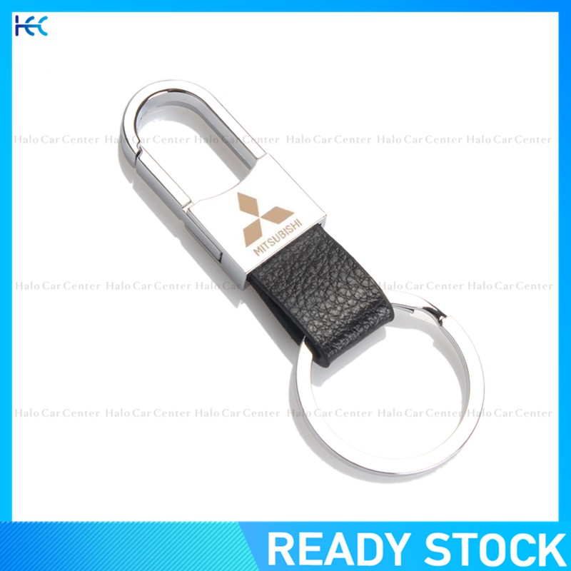 Móc khóa da chuyên dụng cho xe hơi Mitsubishi