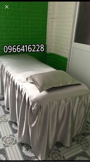 Ga ( gra ) giường spa , nối mi , phun xăm