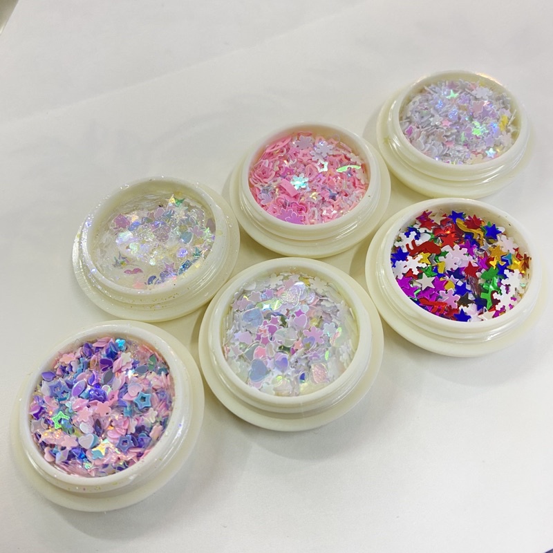 Set trang trí noel - 6 hủ