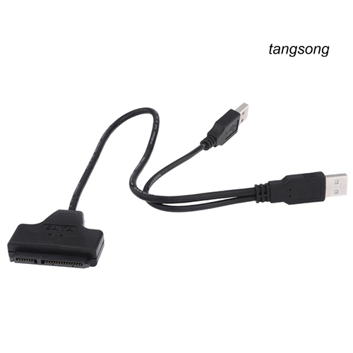 Cáp Chuyển Đổi Ts-Usb 2.0 Sang 2.5inch 22pin 7 + 15 Ata Sata 2.0 Hdd / Ssd