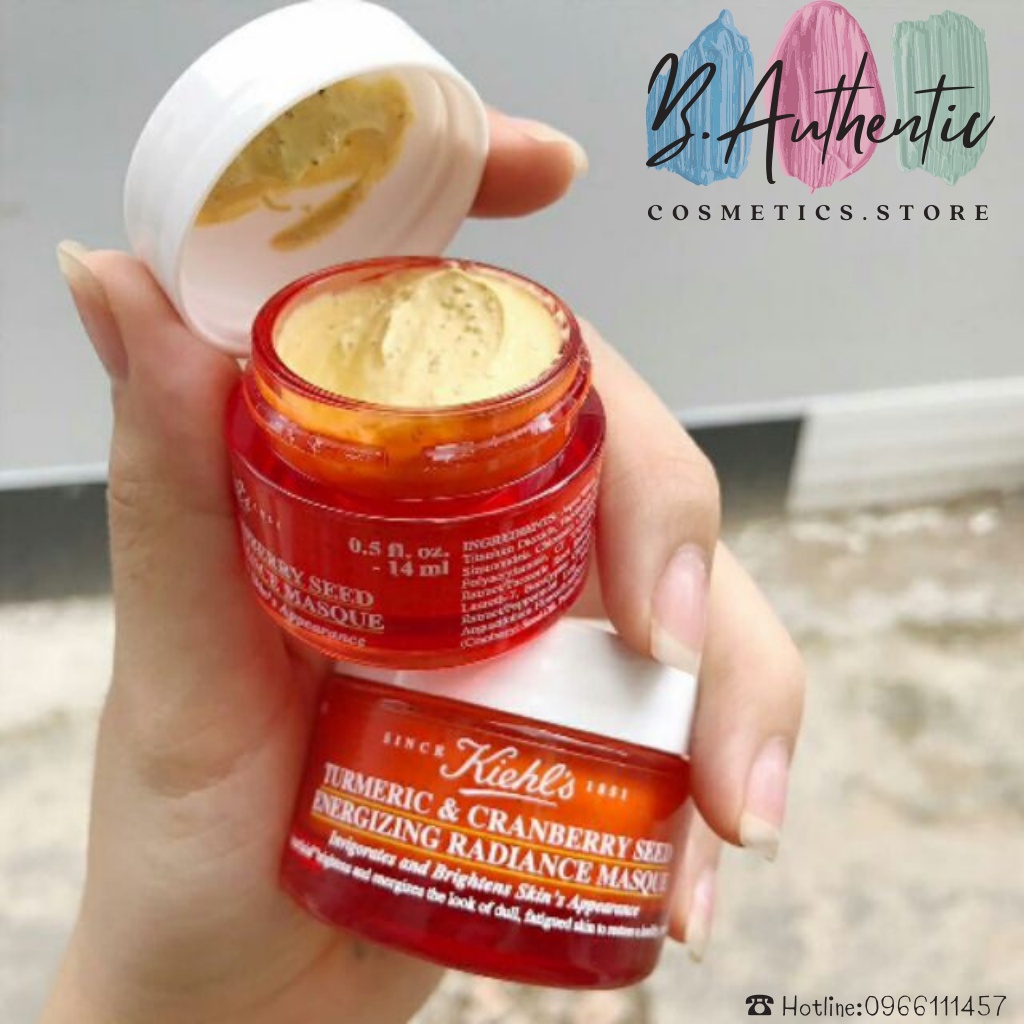 Mặt nạ nghệ Kiehl Turmeric & Cranberry 14ml- Sáng Da, Mờ Thâm Nám | BigBuy360 - bigbuy360.vn