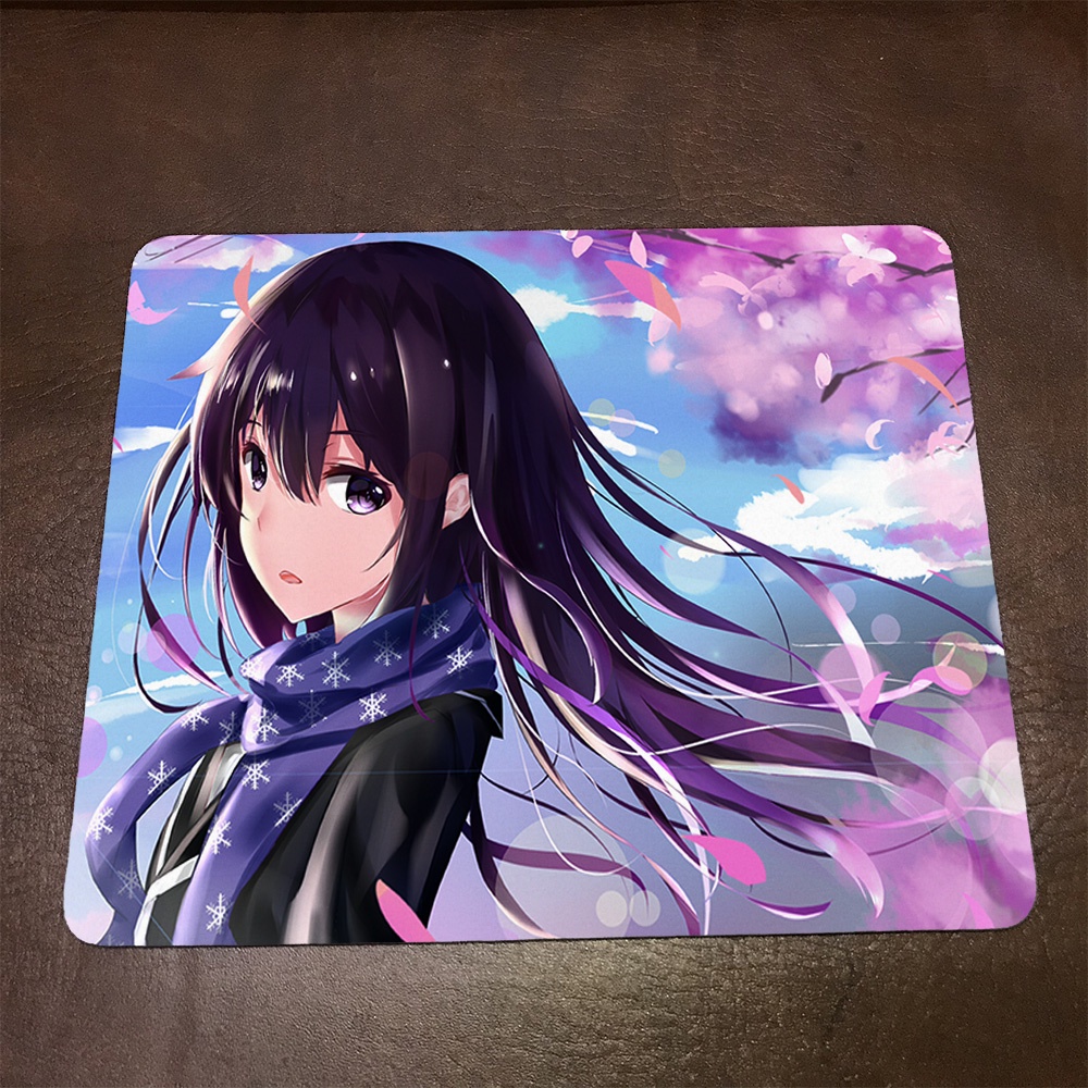 Lót chuột máy tính Anime My Teen Romantic Comedy SNAFU Wallpapers 1 Mousepad cao su êm ái. Nhận in theo yêu cầu