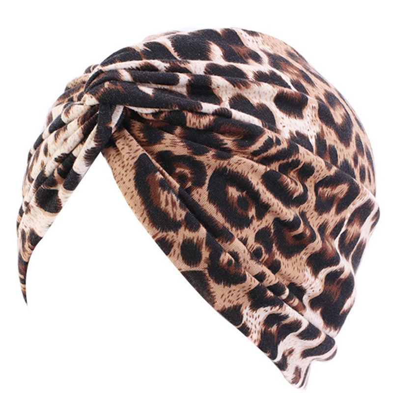 Mũ Turban Thắt Nút Co Giãn Phong Cách Hồi Giáo Cho Nữ