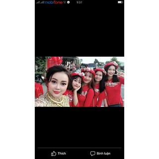 Áo dài bê lễ (combo 6 áo + 6 quần + 6 mấn)