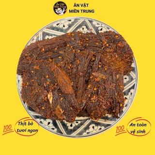 Bò khô miếng ngon loại 1 Đà Nẵng 250gr, khô bò nhà làm 100% bò - anvatmientrung