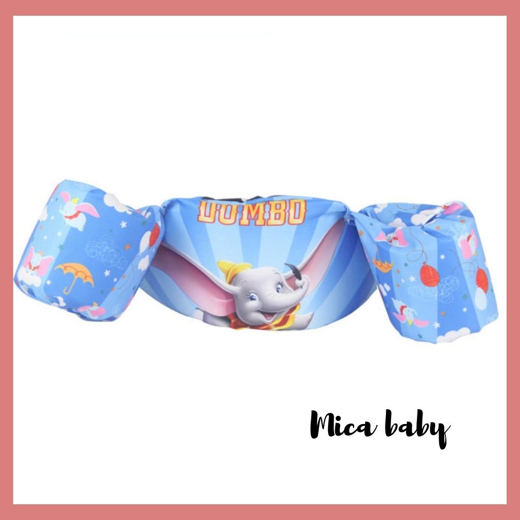 Phao bơi tay liền thân đỡ ngực cao cấp cho bé từ 2-10 tuổi Mica Baby PB08
