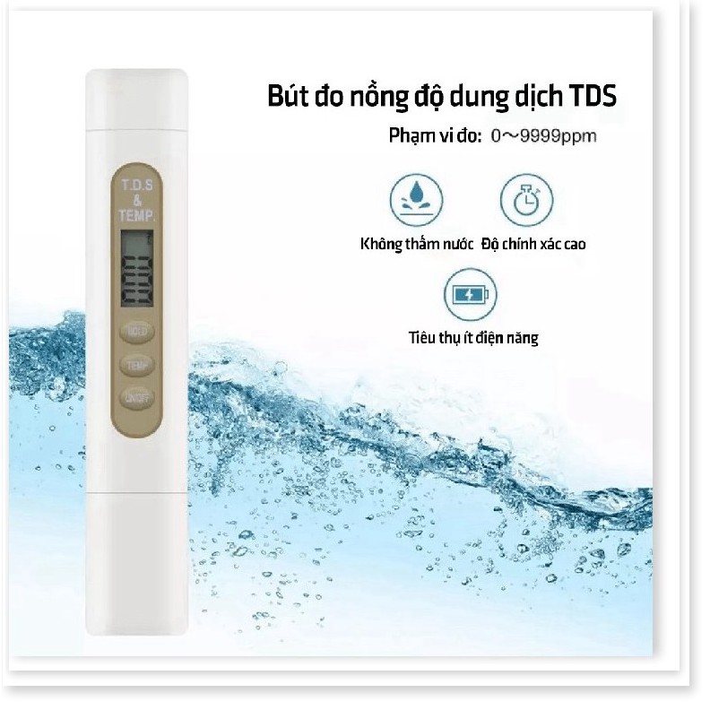 Giá Vốn - Bút thử chất lượng nước đo nồng độ dung dịch thuỷ canh tds meter m1